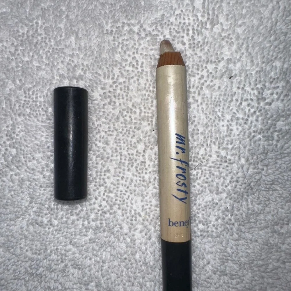 Benefit Mr.‎ Frosty Pearly White Eye Pencil Shimmer Crayon Discontinued Rare